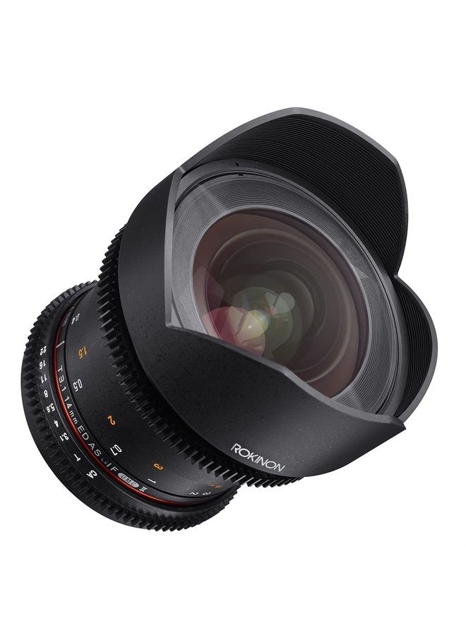 Cine DS DS14M-C 14mm T3.1 ED AS IF UMC Full Frame Cine Wide Angle Lens for Canon EF