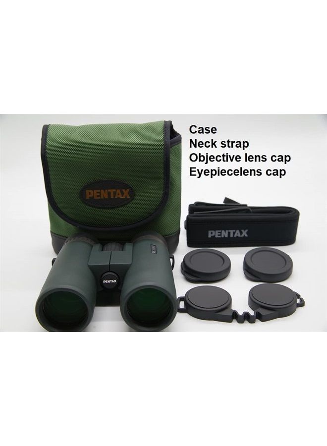 PENTAX SD 10x42 ED Binoculars for Nature Observation, Full Multi-Coating, Waterproof Construction