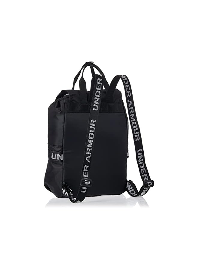 Armour UA Favorite Women's Backpack, Black / Black / White, Size OSFM