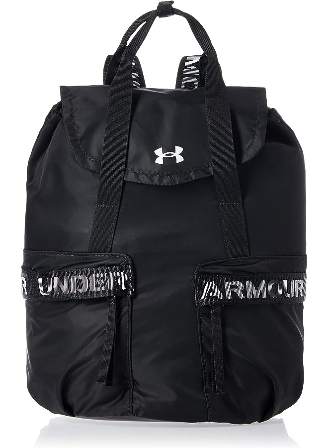Armour UA Favorite Women's Backpack, Black / Black / White, Size OSFM