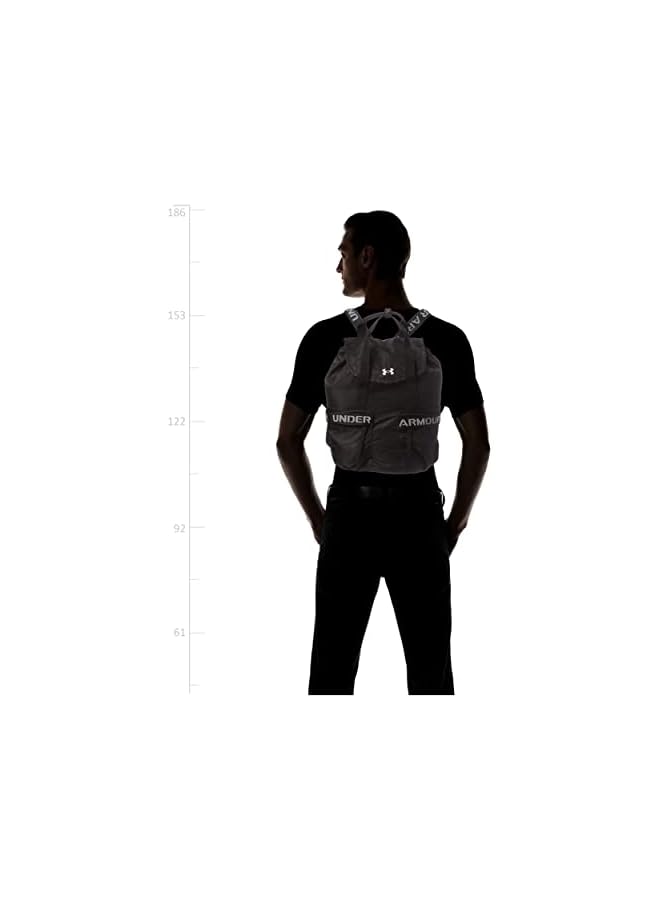 Armour UA Favorite Women's Backpack, Black / Black / White, Size OSFM