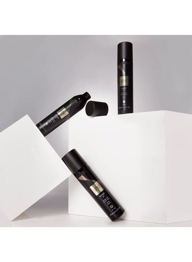 Straight On Heat Protectant for Hair ― Straight & Smooth Hair Spray, Heat Protection System to Strengthen and Smooth Hair for Anti-Frizz Styling ― 4.1 fl. Oz.