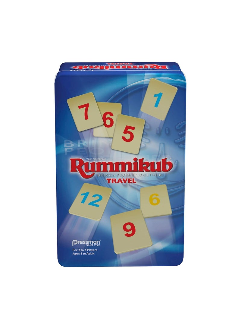 Pressman Rummikub in Travel Tin - The Original Rummy Tile Game