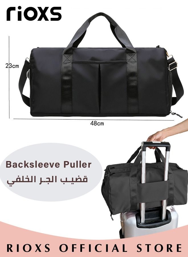 Gym Sacks,Gym Bag With Shoes Compartment,Portable Handbag/Shoulder Bag, For Men Womenl,Large Capacity Luggage Bag For Fitness Travel Sport Yoga,Outdoor Sport Duffel Bag