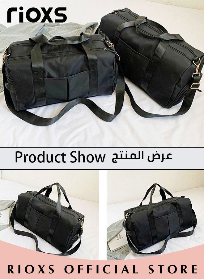 Gym Sacks,Gym Bag With Shoes Compartment,Portable Handbag/Shoulder Bag, For Men Womenl,Large Capacity Luggage Bag For Fitness Travel Sport Yoga,Outdoor Sport Duffel Bag