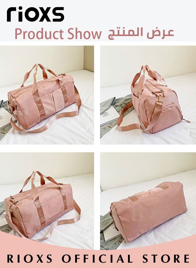 Gym Sacks,Gym Bag With Shoes Compartment,Portable Handbag/Shoulder Bag, For Men Womenl,Large Capacity Luggage Bag For Fitness Travel Sport Yoga,Outdoor Sport Duffel Bag