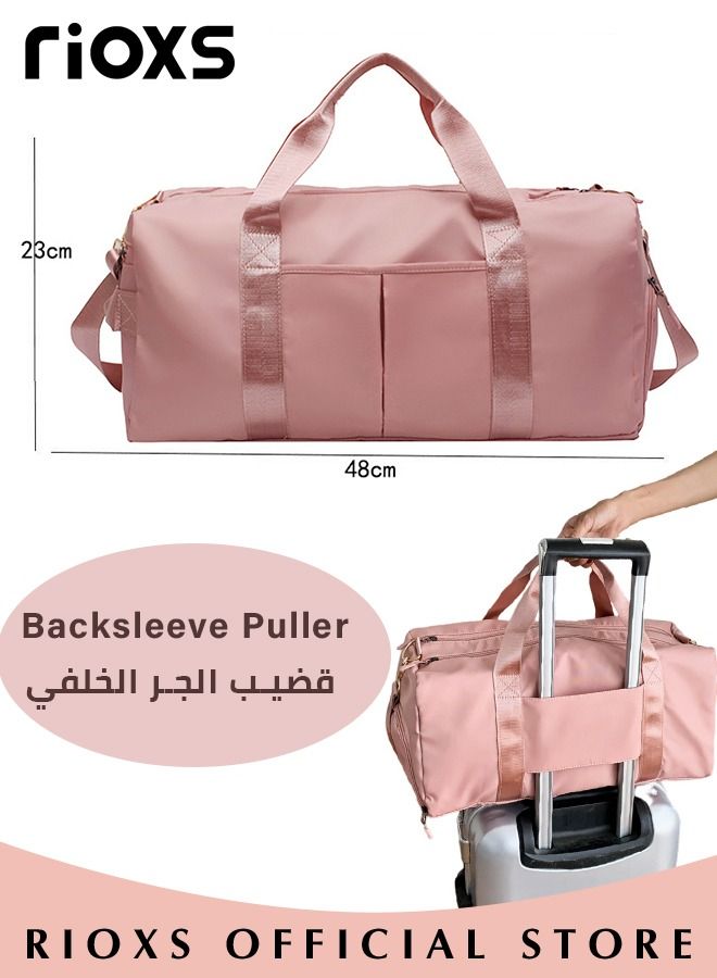 Gym Sacks,Gym Bag With Shoes Compartment,Portable Handbag/Shoulder Bag, For Men Womenl,Large Capacity Luggage Bag For Fitness Travel Sport Yoga,Outdoor Sport Duffel Bag