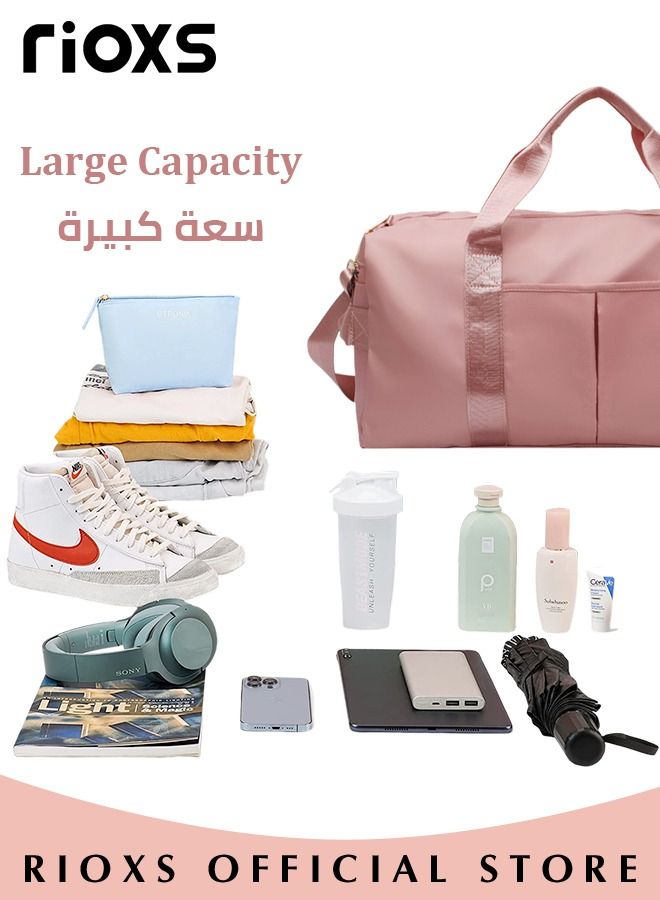 Gym Sacks,Gym Bag With Shoes Compartment,Portable Handbag/Shoulder Bag, For Men Womenl,Large Capacity Luggage Bag For Fitness Travel Sport Yoga,Outdoor Sport Duffel Bag
