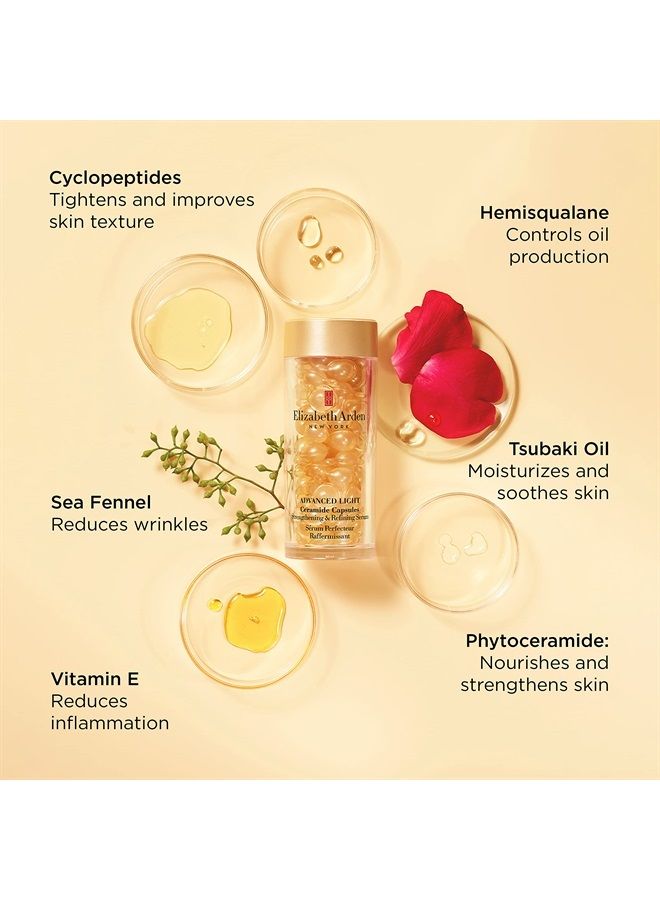 ADVANCED LIGHT CERAMIDE CAPSULES STRENGTHENING & REFINING SERUM 60PCS