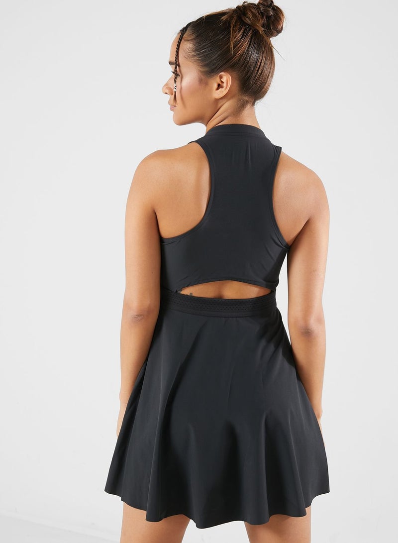 Sleeveless A-Line Dress