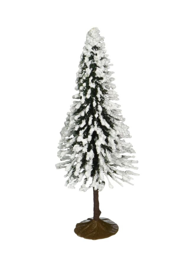 9-Piece Pine Trees With Snow 32102 4inch