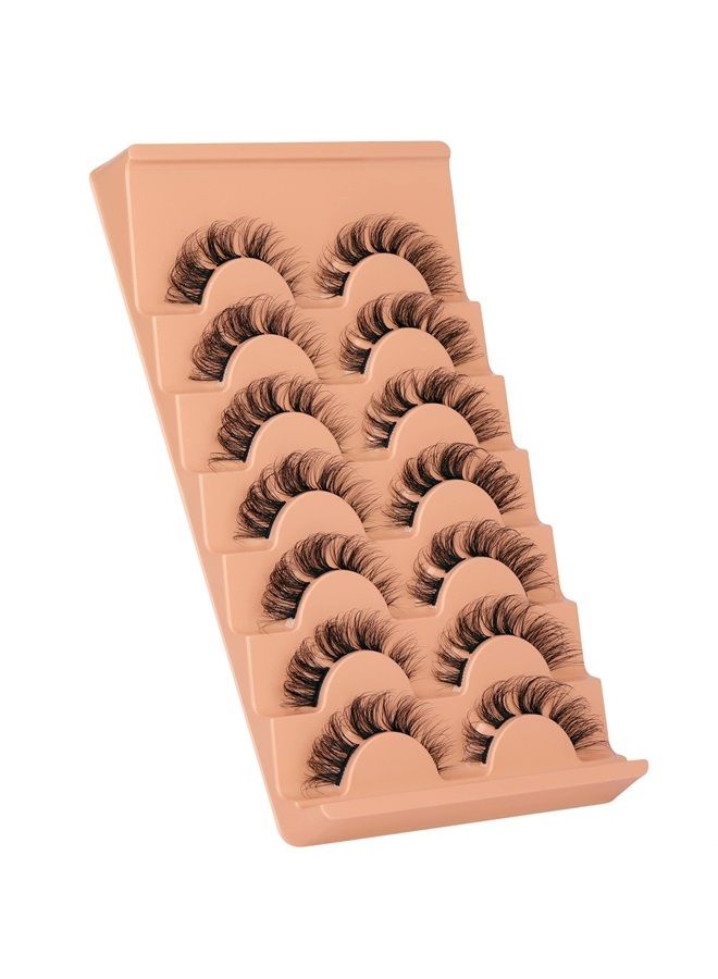 Natural Cluster Lashes D Curl Eyelash Extensions Wispy Individual Lashes Strips False Eyelashes DIY Lash Extensions Multipack by Eefofnn
