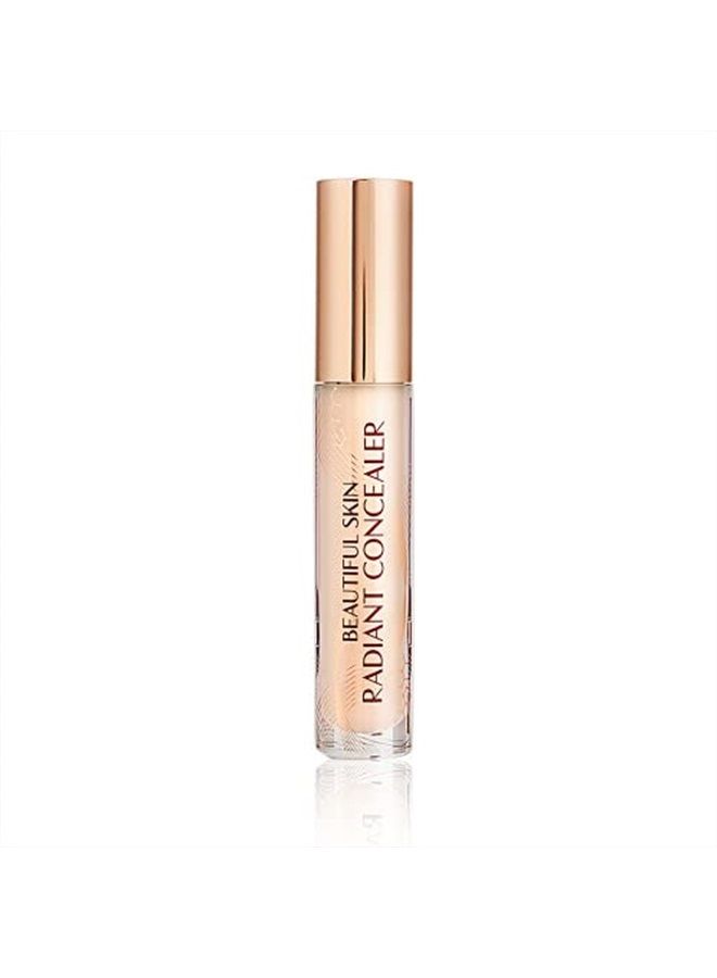 Charlotte Tilbury Beautiful Skin Medium to Full Coverage Radiant Concealer with Hyaluronic Acid - 2.5 Fairest with Yellow Undertones
