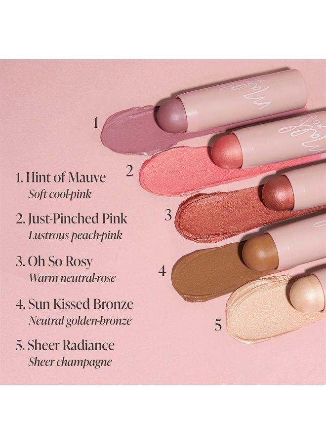 Shimmer, Shape & Glow Plus Face Defining Stick, Oh So Rosy