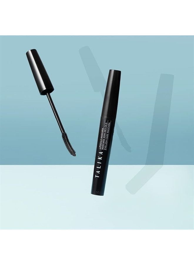 Lipocils Water Resistant Mascara - Black- Non-Smudge Formula, Natural Lash Enhancement, Quick Definition, Improved Lashes in 14 Days, Volumizing, Strengthening, Curling, Darkens Over Time