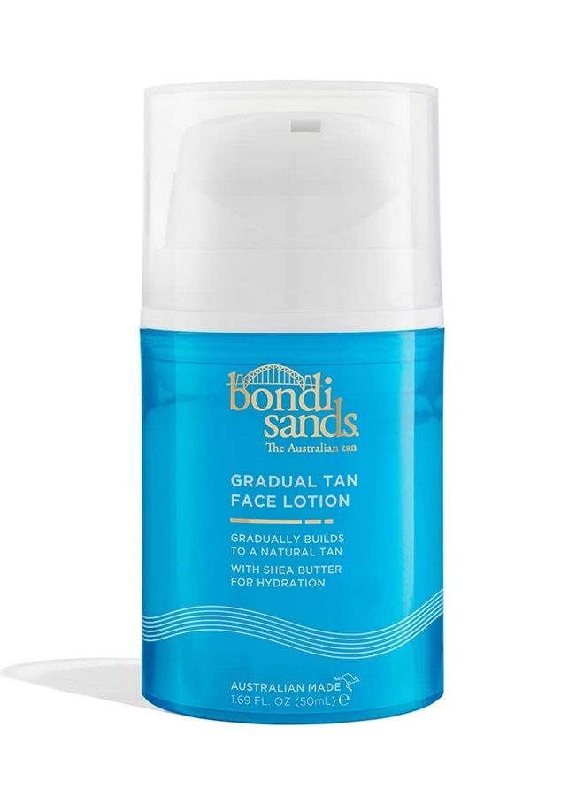 Gradual Tanning Face Lotion | Enriched with Shea Butter, Develops to a Gradual Tan for Nourished, Glowing Skin | 150 mL, 5.07 Fl. Oz.
