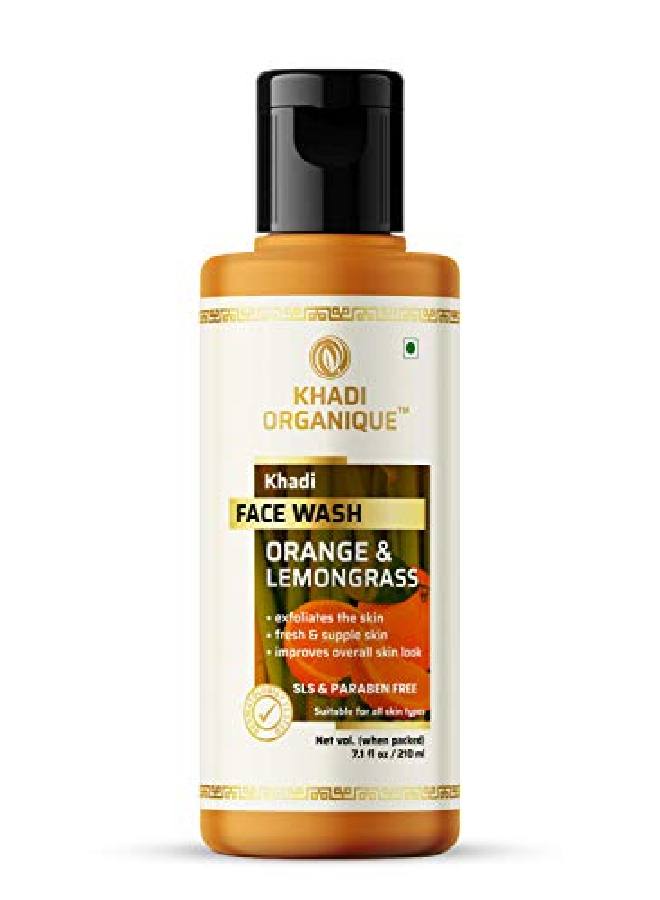 Orange & Lemongrass l Face Wash Sls & Paraben Free Pack Of 1