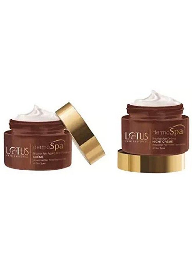 Professional Dermo Spa Brazillian Antiageing Skin Firming And Night With Spf 20 50Gm