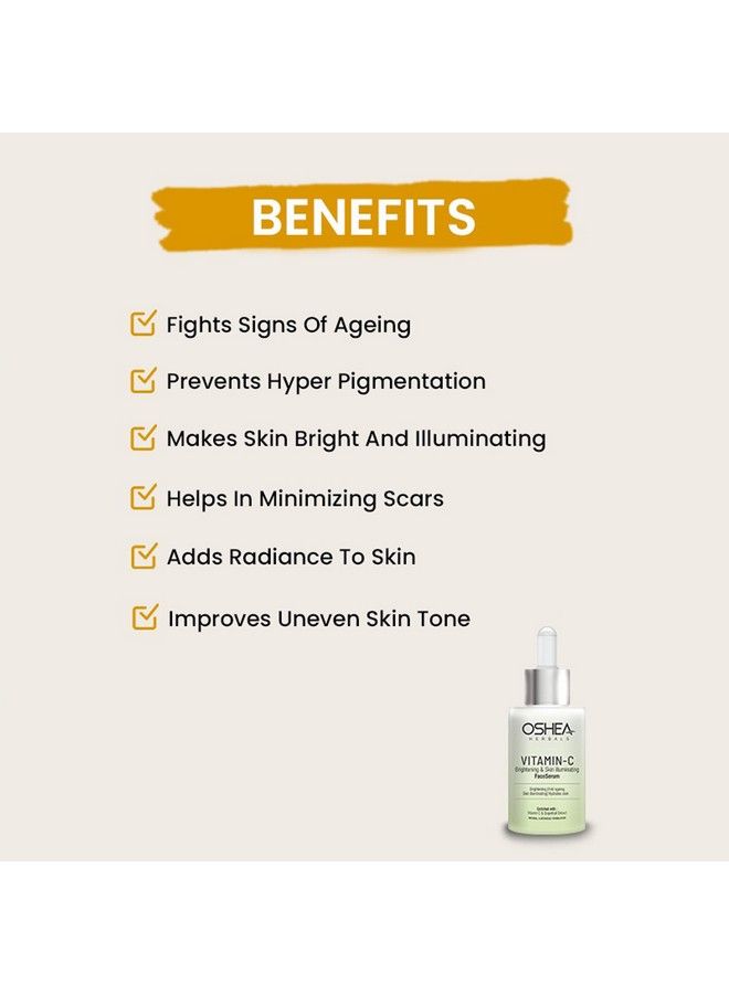 Herbals Brightening & Skin Illuminating Serum Vitamin C Serum 30Ml