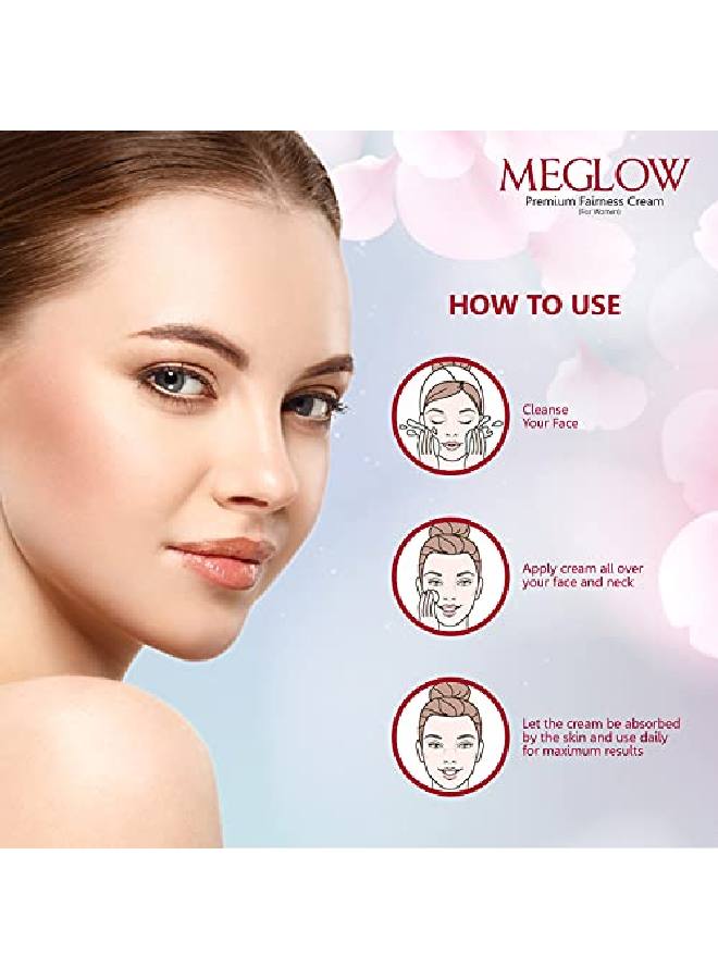 women combo Pack of 3Fairness Cream (1) 50g & Women's Fairness Facewash (2)70g Each for Flawless Fairness