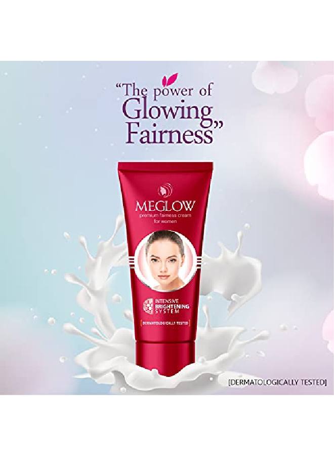 women combo Pack of 3Fairness Cream (1) 50g & Women's Fairness Facewash (2)70g Each for Flawless Fairness