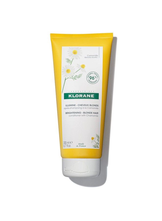 Brightening Conditioner With Chamomile Enhances Highlights & Brightens Blonde Hair Hydrogen Peroxide Ammonia Silicone Paraben & Sulfate Free 6.7 Fl. Oz.