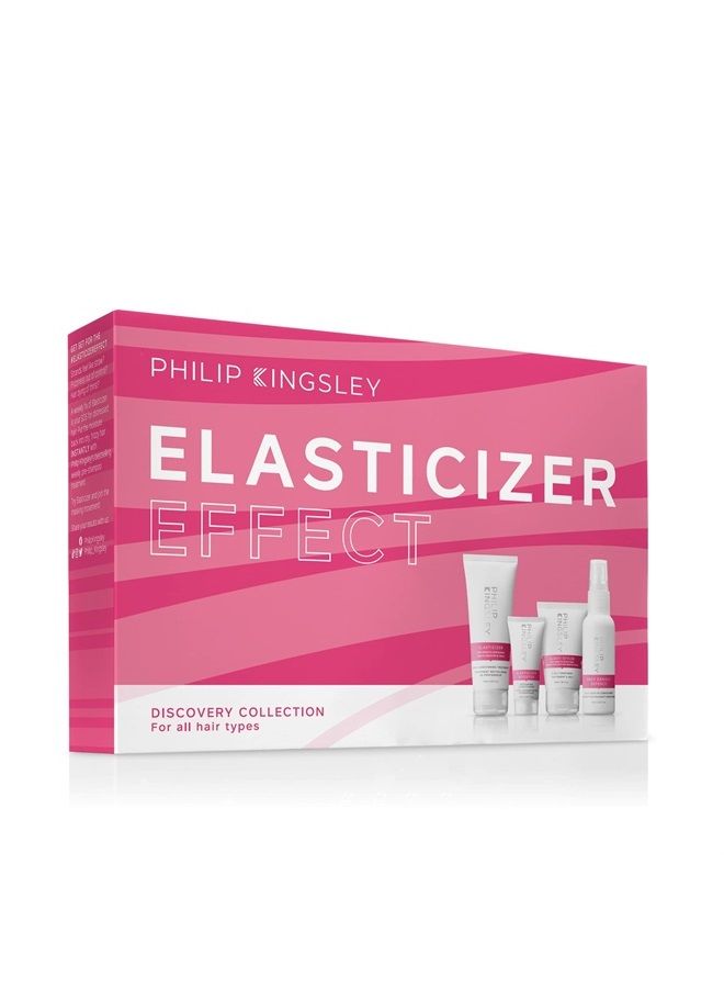 Philip Kingsley Elasticizer Deep Conditioning Treatment Hair Care Kit - Repair Hair Mask, Booster, Leave-In Conditioner Spray and Styling Cream, Conditions, Adds Bounce and Shine, for Dry Damaged Hair