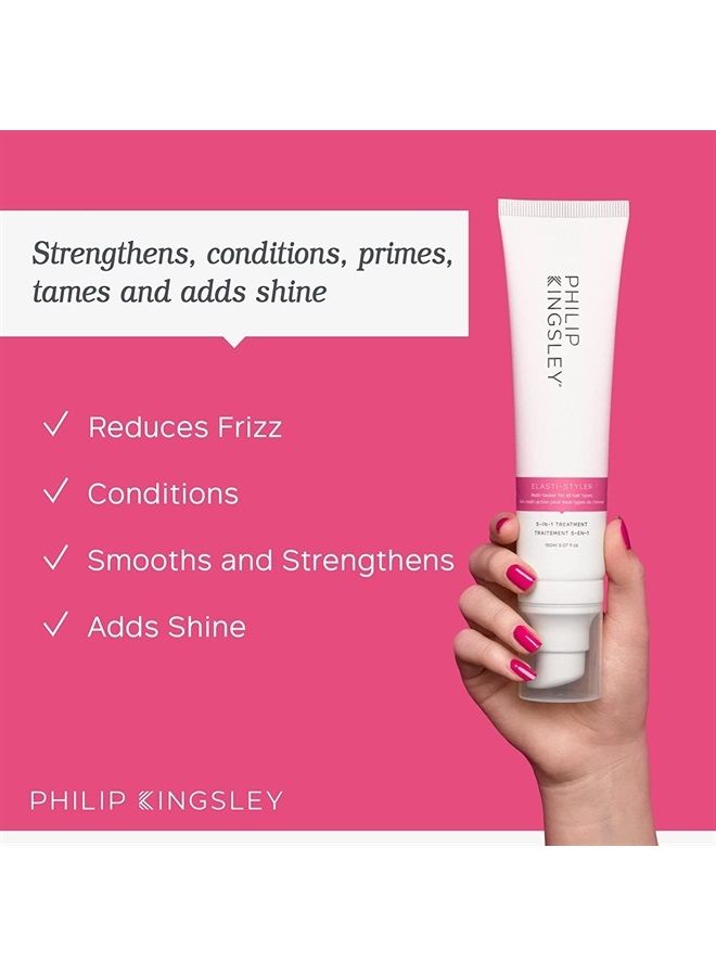 Philip Kingsley Elasticizer Deep Conditioning Treatment Hair Care Kit - Repair Hair Mask, Booster, Leave-In Conditioner Spray and Styling Cream, Conditions, Adds Bounce and Shine, for Dry Damaged Hair