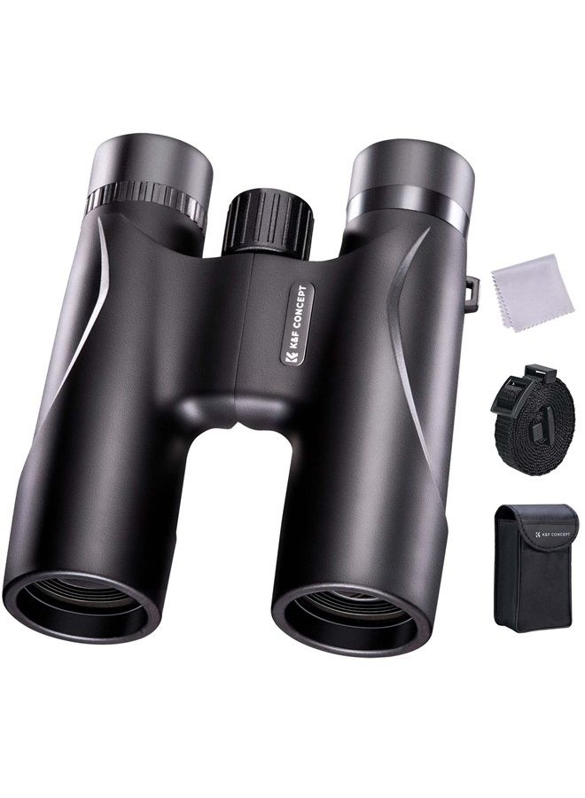12x32 Compact Binoculars for Kids and Adults, with BAK4 Prism, FMC Lens, IP65 Waterproof & Neck Strap for Bird Watching Hunting Travel Camping Stargazing