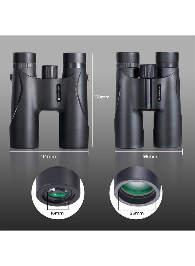 12x32 Compact Binoculars for Kids and Adults, with BAK4 Prism, FMC Lens, IP65 Waterproof & Neck Strap for Bird Watching Hunting Travel Camping Stargazing