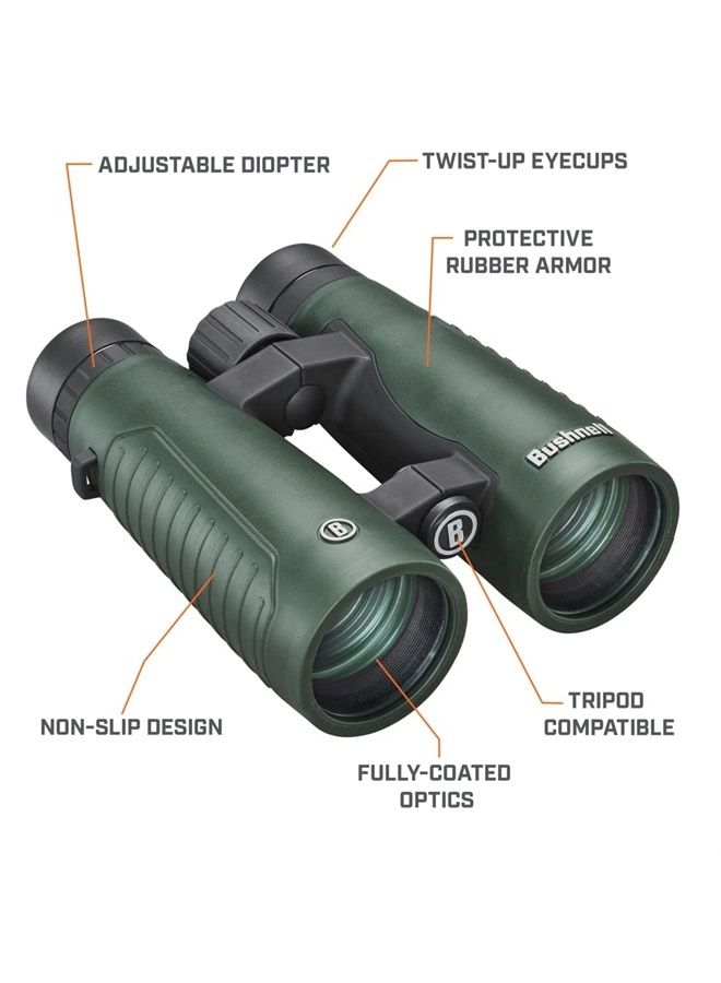 Excursion 10x42mm Binoculars HD Waterproof/Fogproof Binoculars for Bird Watching, Hunting, and Outdoor Activities