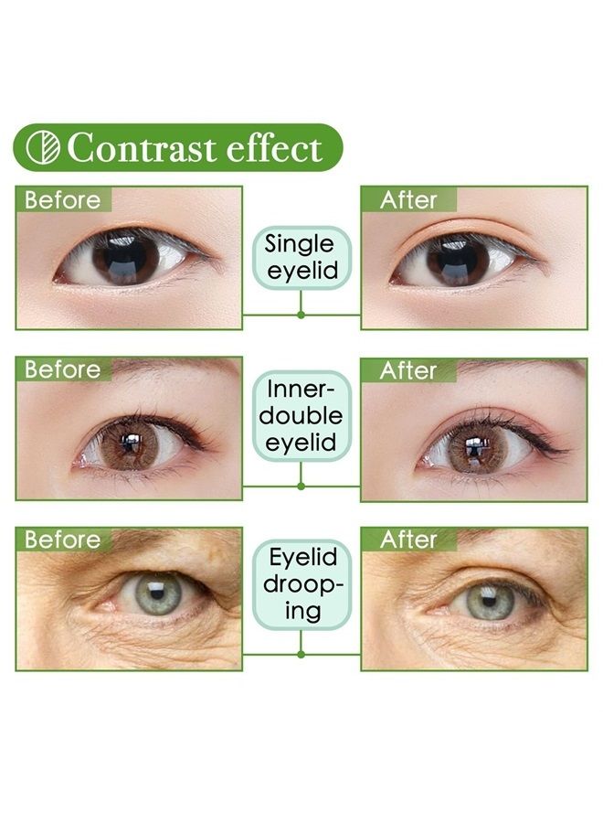 5MM Eyelid Tapes，280pcs Invisible Eyelid Correction strips Beauty Tools, Medical-use Fiber Eyelid Lift Striper(Sticky on One side), Instant Eye Lift Without Surgery, Perfect for Uneven Mono-Eyelids