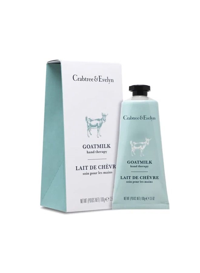 Goat Milk Hand Therapy Cream, 3.5 oz - Moisturizer for Dry Skin