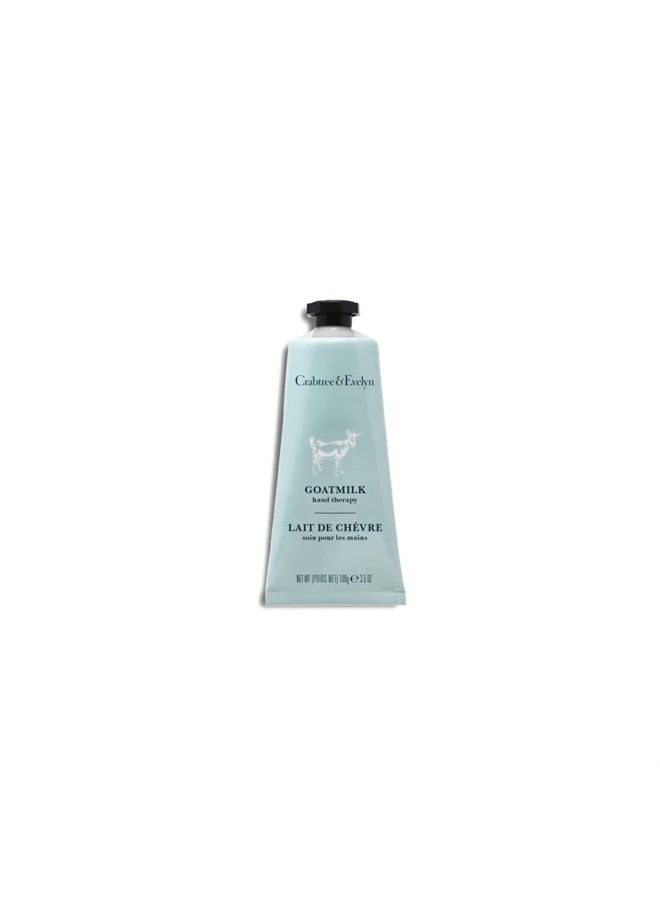 Goat Milk Hand Therapy Cream, 3.5 oz - Moisturizer for Dry Skin
