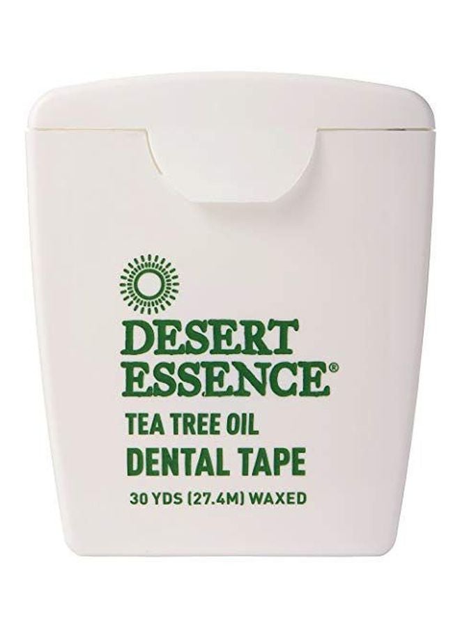 Pack Of 2 Tea Tree Dental Tape White 30yard