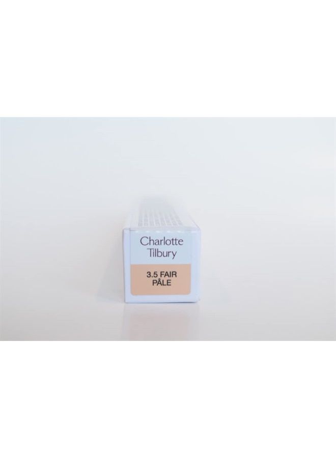 Charlotte Tilbury Beautiful Skin Medium to Full Coverage Radiant Concealer with Hyaluronic Acid - 3.5 Fair with Yellow Undertones