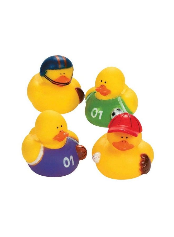 Sports Players Rubber Duckies 12 Ducks Party Favors And Giveaways