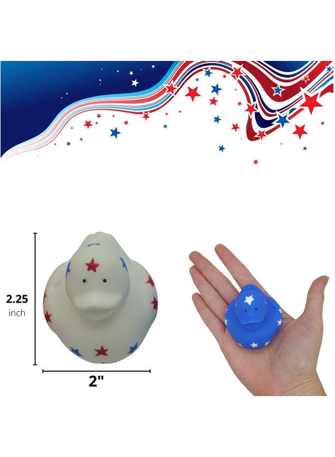 Patriotic Rubber Ducks (24 Pack) Bulk 2