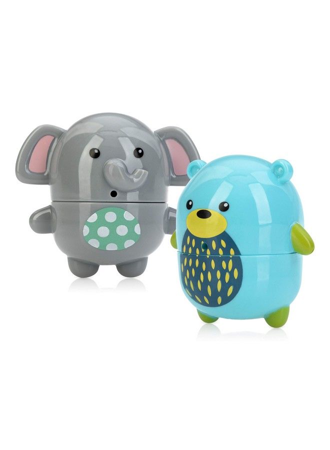 Silly Squirts Bath Toys Easy To Clean Children'S Bath Toy Bear And Elephant