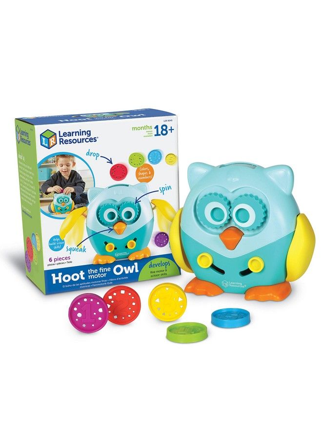 Hoot The Fine Motor Owl 6 Pieces Ages 18+ Months Toddler Learning Toys Fine Motor And Sensory Toys For Toddlers Educational Toys For Toddlers