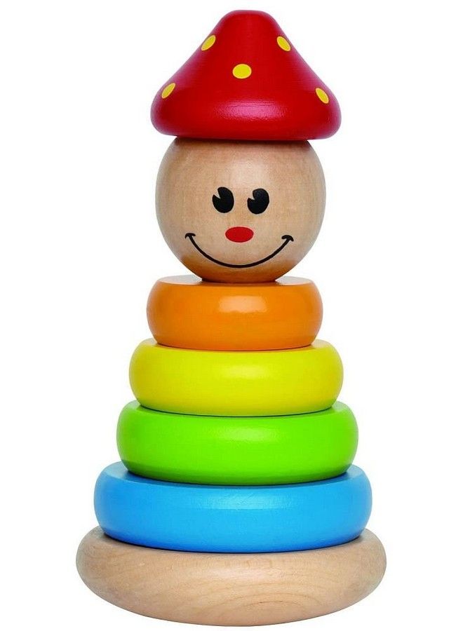 Award Winning Hape Clown Stacker Toddler Wooden Ring Toy