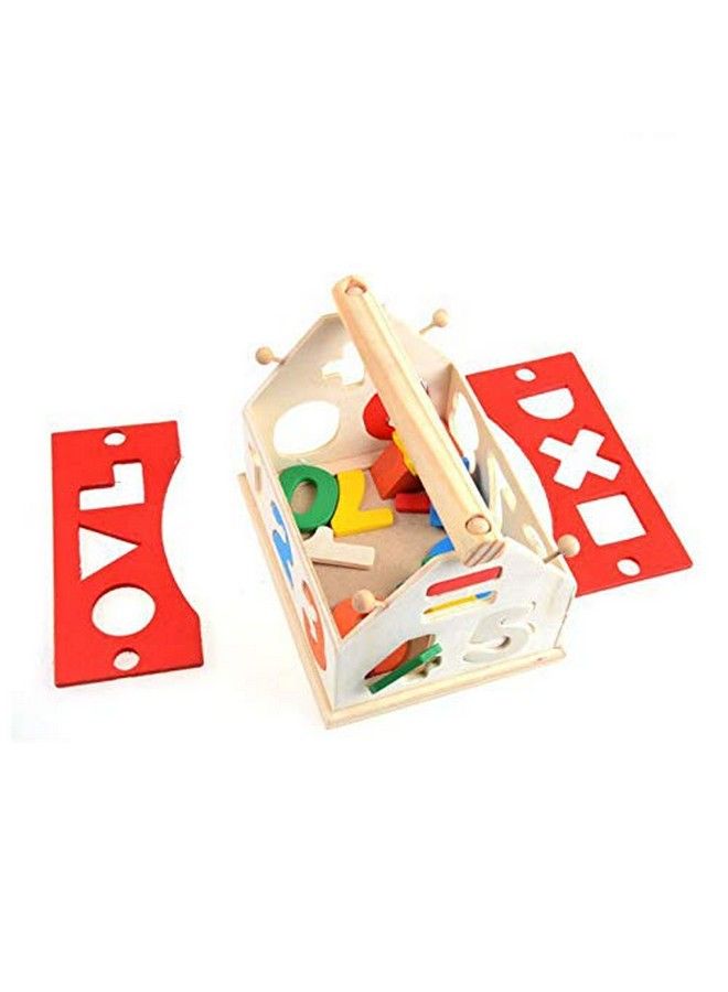 Wooden Number And Shape Sorting House ;Wooden House Shaped Toy For Kids 1 Year Up Educational Shape Number Color Matching Sorting Wooden Toy For Preschool Baby Boys Girls As Storage Box(Number House)