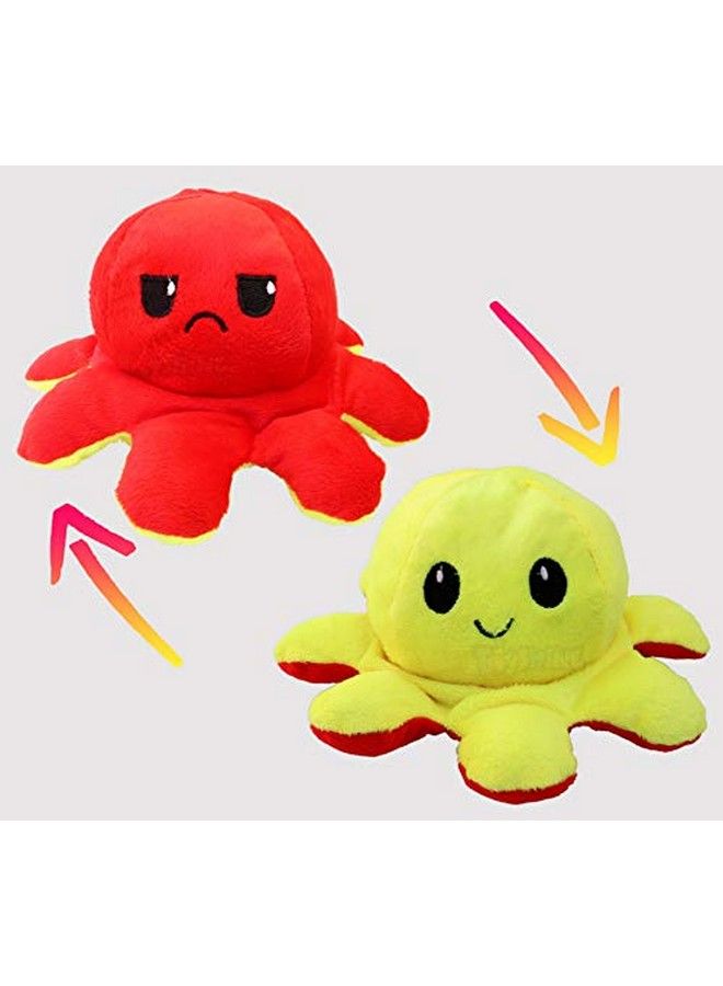 Reversible Soft Toy Red Yellow