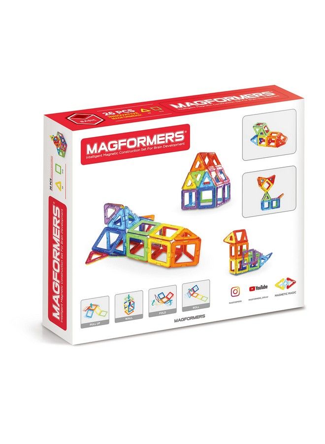 Basic Set 26 Piece Magnetic Building Toy 3 100 Years