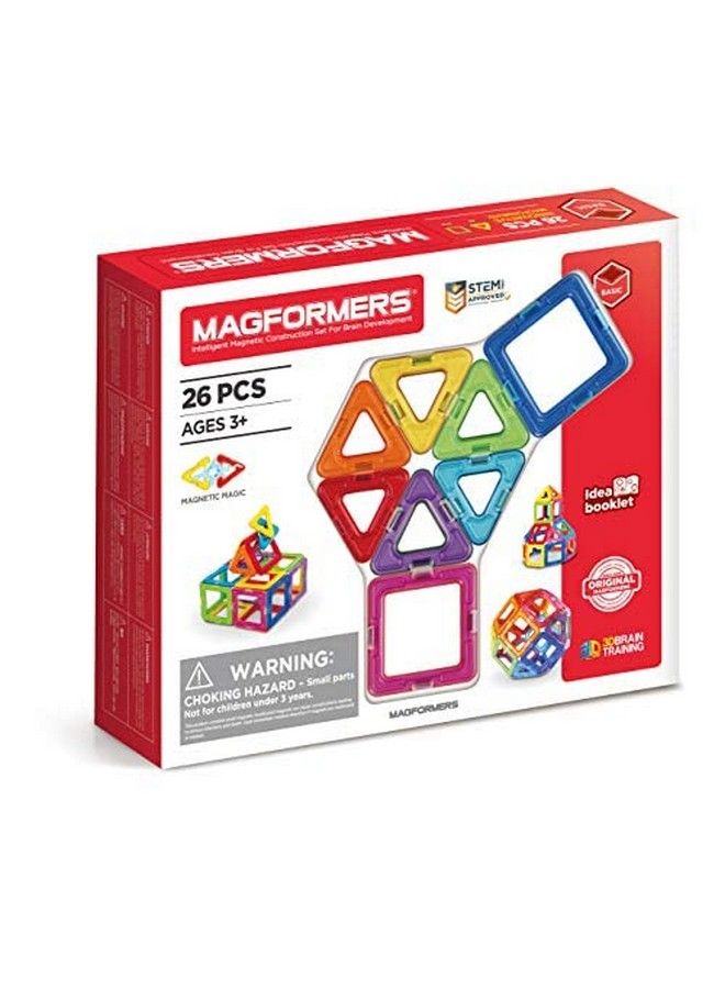 Basic Set 26 Piece Magnetic Building Toy 3 100 Years