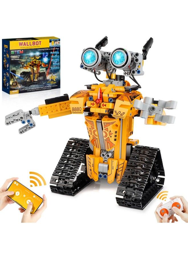 Robot Stem Projects For Kids Ages 8 12 Remote App Controlled Robot Building Toys Birthday Gifts For Teens Boys Girls Age 8 9 10 11 13 14+ (468 Pieces)