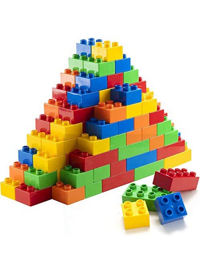 Building Blocks For Toddlers 1 3+ (150 Mega Blocks) Large Toy Blocks Compatible With Most Major Brands Kids Toys Gift Set For All Ages (Boys & Girls)
