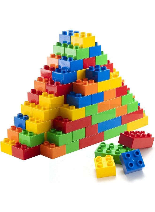 Building Blocks For Toddlers 1 3+ (150 Mega Blocks) Large Toy Blocks Compatible With Most Major Brands Kids Toys Gift Set For All Ages (Boys & Girls)