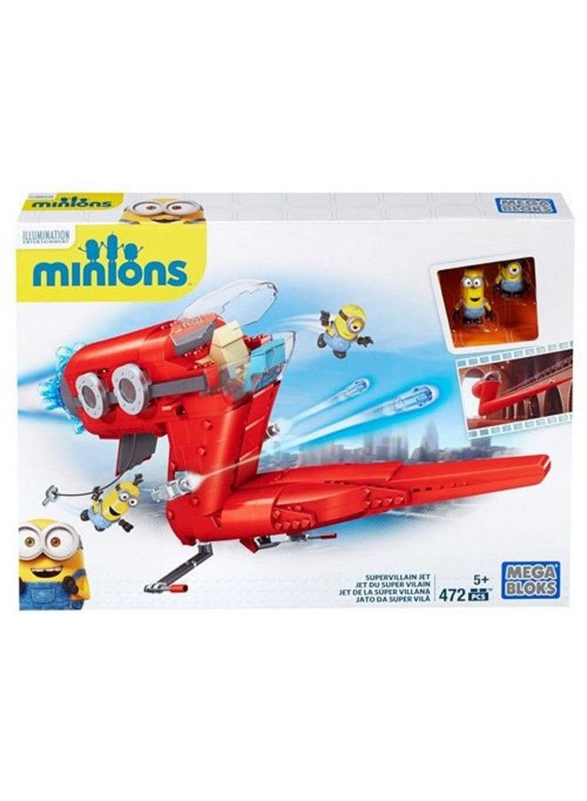 Minions: Mega Bloks Minion Movie Supervillain Jet