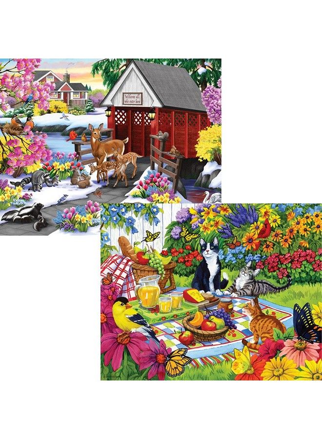 4 In 1 Multi Pack 300 Piece Jigsaw Puzzles For Adults 300 Pc Puzzle Set Bundle By Nancy Wernersbach 16